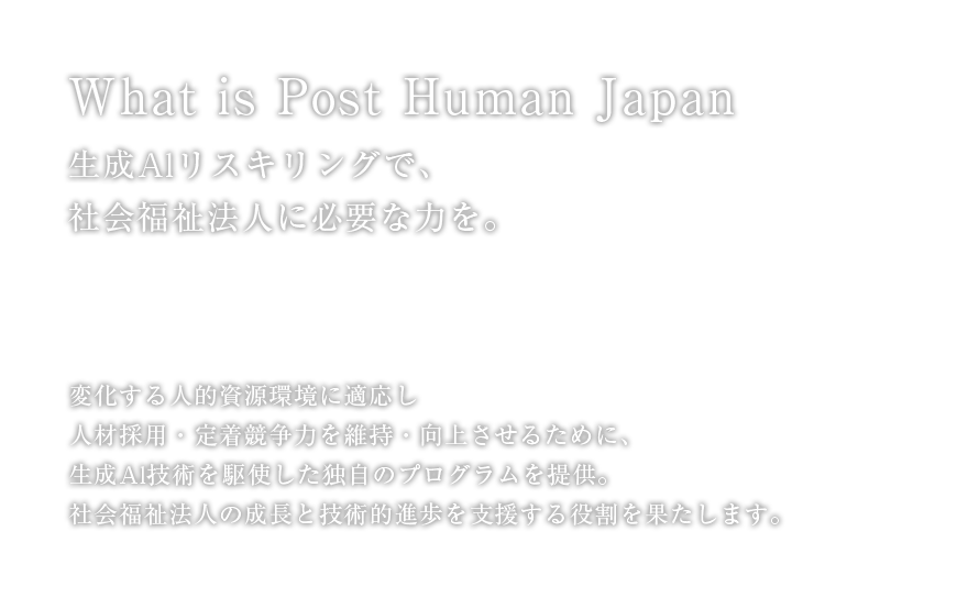 What is Post Human Japan